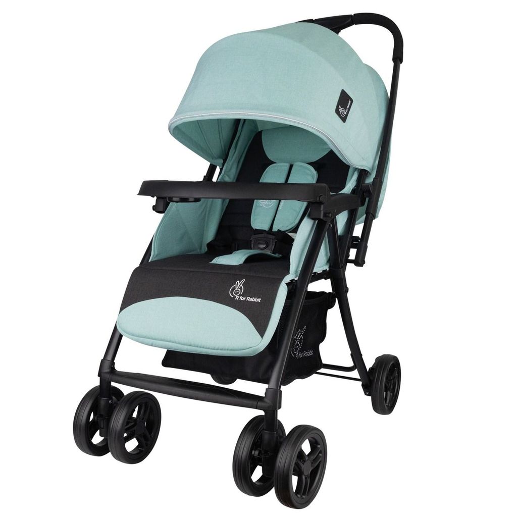 R for Rabbit Poppins Joy Cute Stroller For Kids Blue Grey
