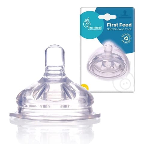 R For Rabbit First Feed Soft Silicone Teat Steebo Giffy Stainless Steel Bottles