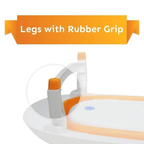 R for Rabbit Bubble Double Elite Bath Tub Orange
