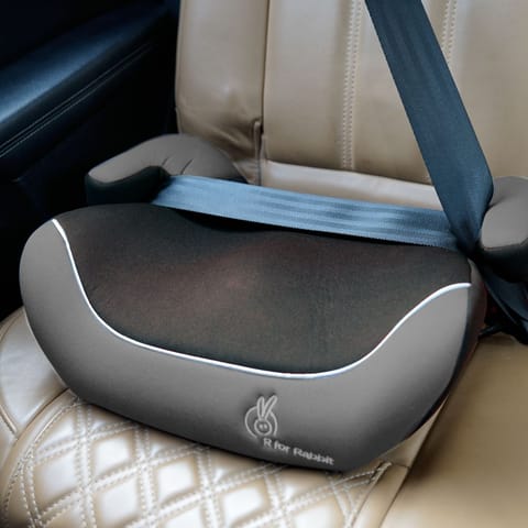 R for Rabbit Little Jack Booster Car Seat Black Grey