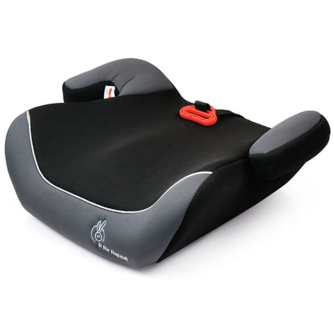 R for Rabbit Little Jack Booster Car Seat Black Grey