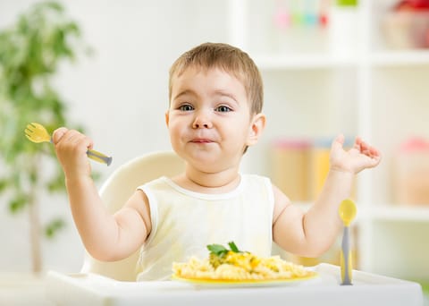 R for Rabbit Safe Feed Flexi Spoon Set For Baby Yellow Grey
