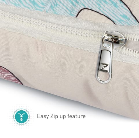 R for Rabbit Snuggy Baby Bed - Easy To Carry, Convertible, High Quality Zip, 100% Natural Cotton Tan Brown