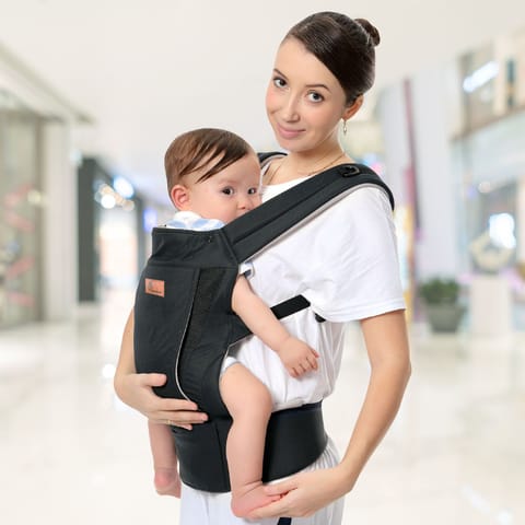 R for Rabbit Comfy Hug Ergo baby carrier Black