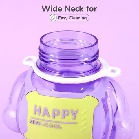 R for Rabbit Tritan Astro Baby Straw Sipper Bottle Purple