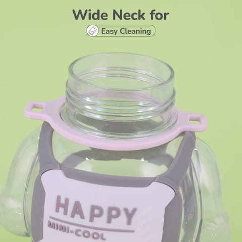 R for Rabbit Tritan Astro Baby Straw Sipper Bottle White