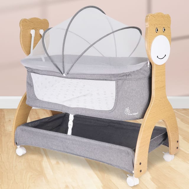 R for Rabbit Lullabies Woodsy Manual Crradle