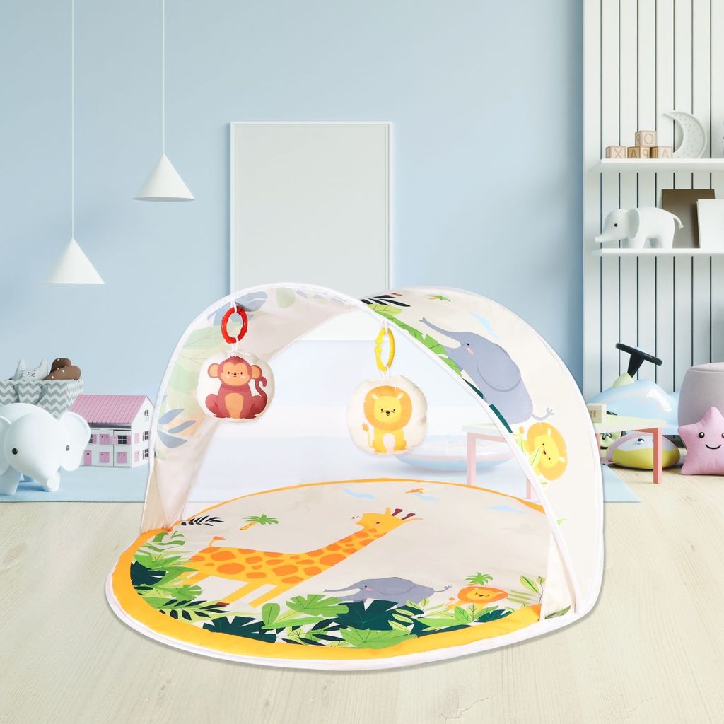 R for Rabbit First Play Safari Play Gym For Kids Orange