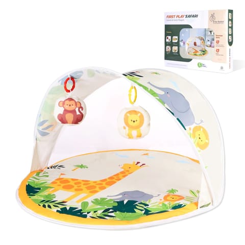 R for Rabbit First Play Safari Play Gym For Kids Orange