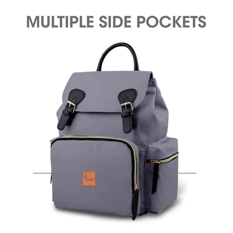 R For Rabbit Caramello Bliss Diaper Backpack Bag, Grey