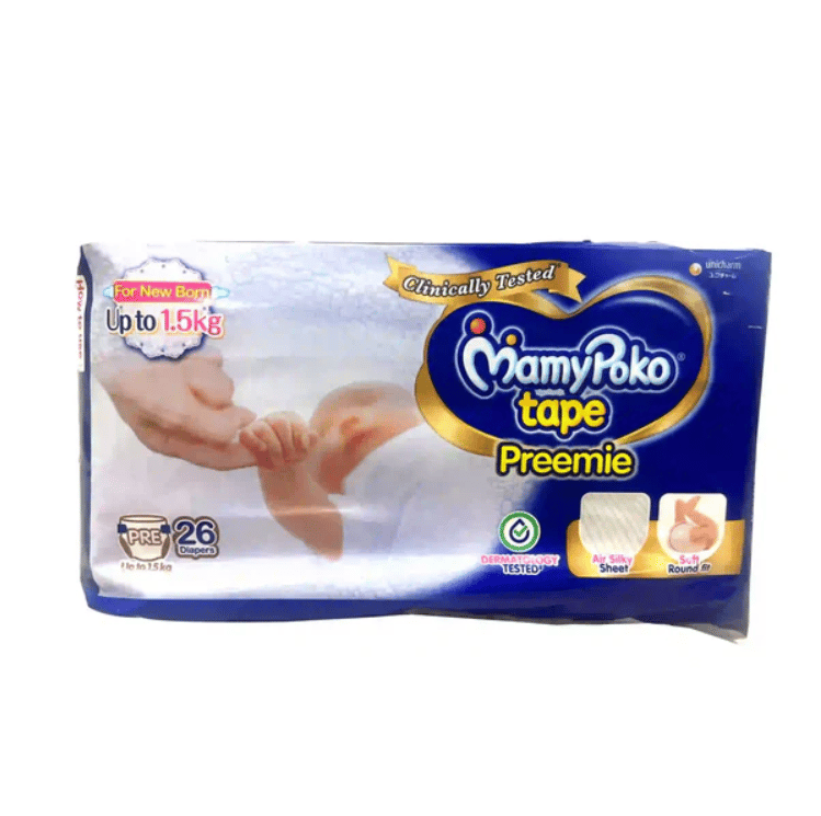 MAMY POKO PREEMIE-4S (UPTO 1.5 KG) (26 PC) | New Born