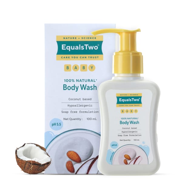 EQUALSTWO BABY BODY WASH 100ML