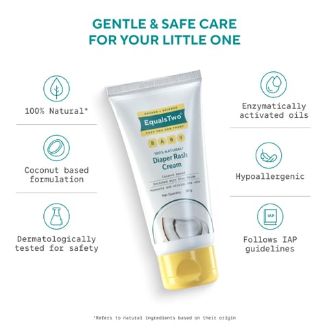 EQUALSTWO DIAPER RASH CREAM 50GM