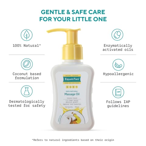 EQUALSTWO BABY MASSAGE OIL 100ML