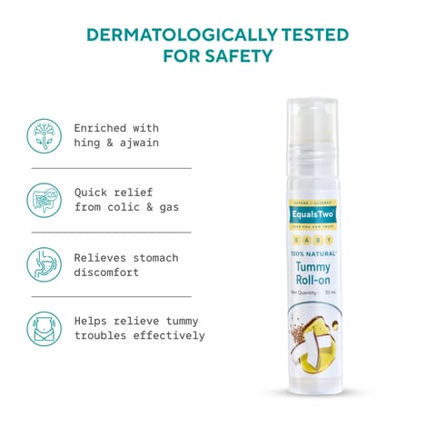 EQUALSTWO BABY TUMMY ROLL ON 10ML