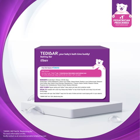 Tedibar bathing 75gx3