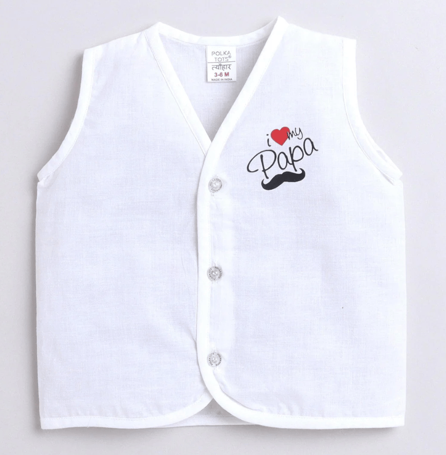 Polka Tots PACK OF 3 S/L Vest (Jabla) - PTSV-9995 - MULTICOLOR - NB