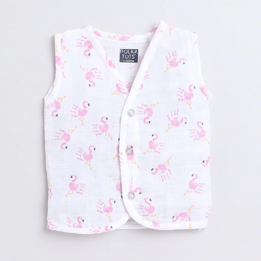 Polka TotsS/L Vest (Jabla) - PTSV-10068 - MULTICOLOR - NB