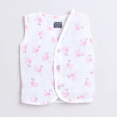 Polka TotsS/L Vest (Jabla) - PTSV-10068 - MULTICOLOR - NB