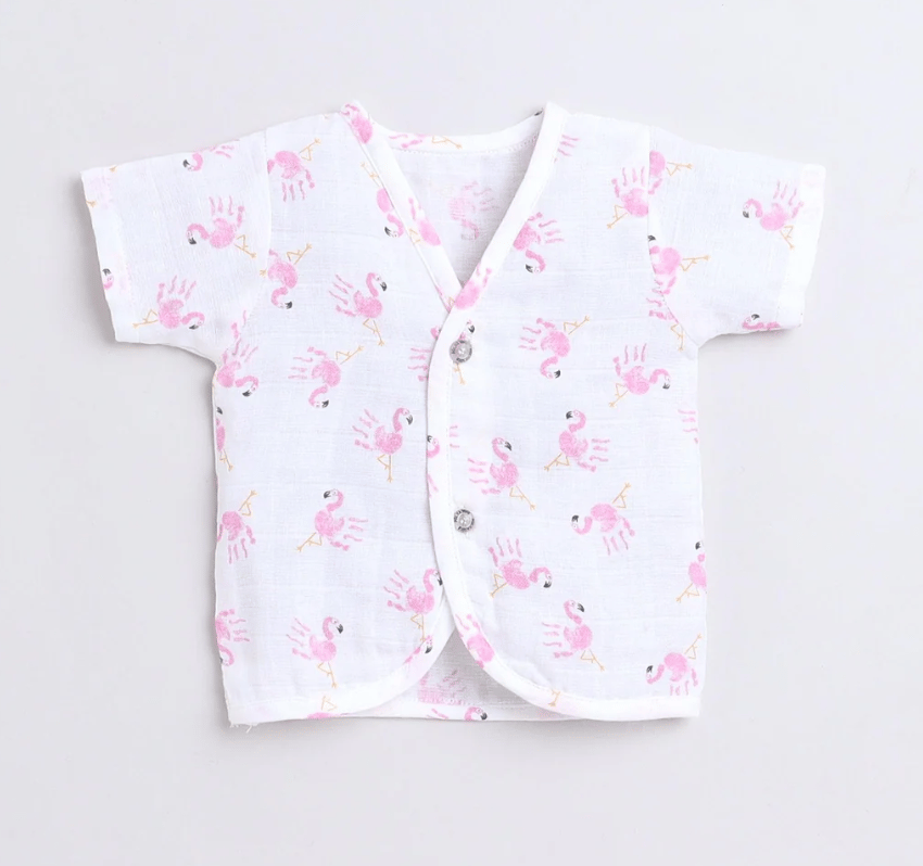 Polka Tots H/S Vest (Jabla) - PTHV-10083 - MULTICOLOR - 1-3 M