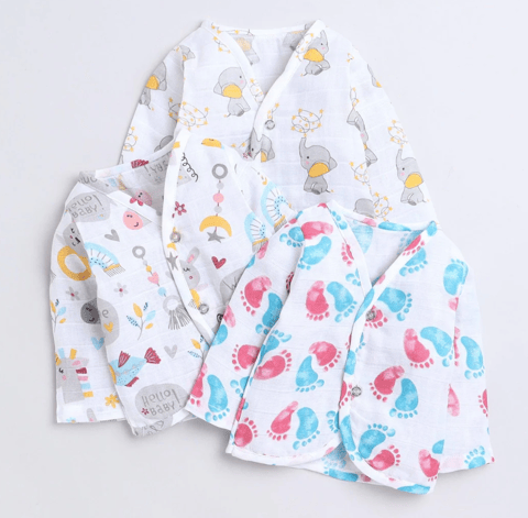 Polka Tots F/S Vest (Jabla) - PTFV-10087 - MULTICOLOR - NB