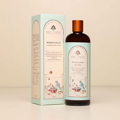 Mridul Poshaak Liquid Detergent for Baby's Clothes