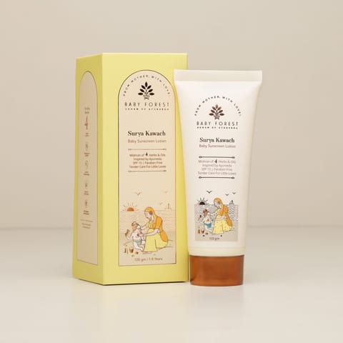 Surya Kawach SPF30 Baby Sunscreen Lotion