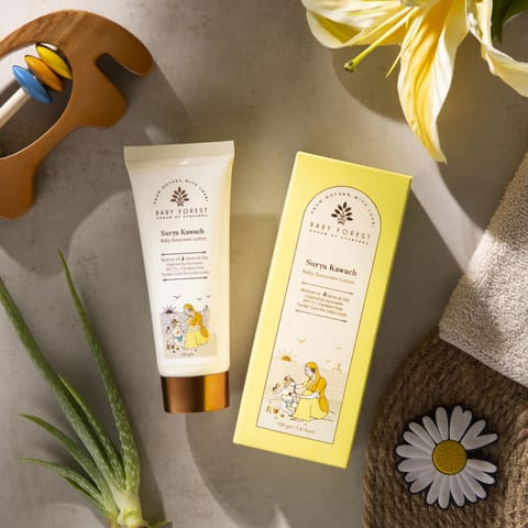 Surya Kawach SPF30 Baby Sunscreen Lotion