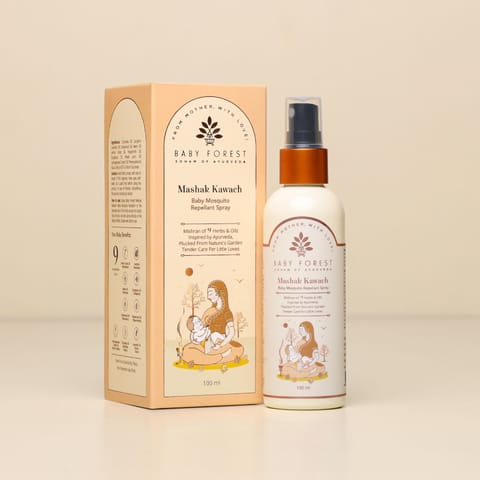 Mashak Kawach Baby Mosquito Repellant Spray