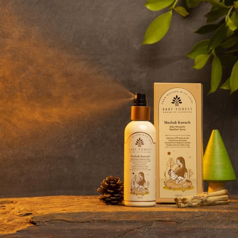 Mashak Kawach Baby Mosquito Repellant Spray