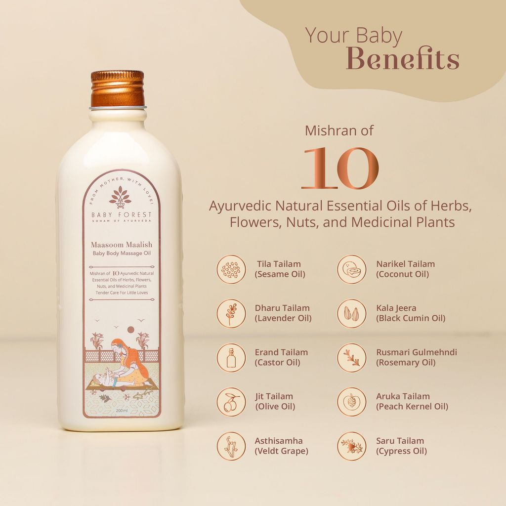Maasoom Maalish Baby Body Massage Oil