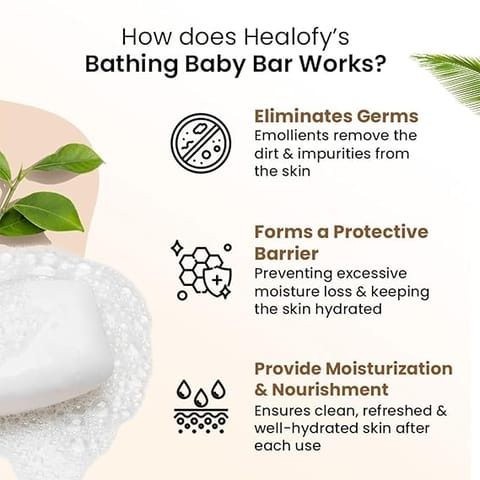 Healofy Baby Bathing Bar