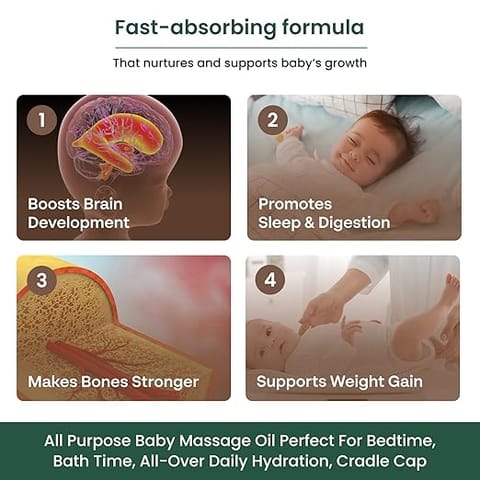Healofy Naturals Baby Massage Oil