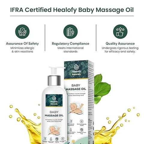 Healofy Naturals Baby Massage Oil