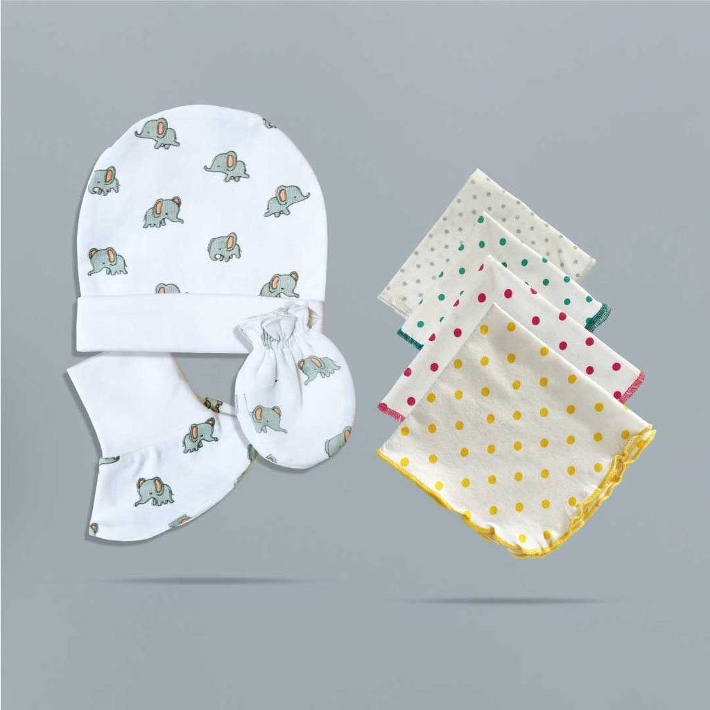 Tiny Lane Super Soft Baby Essentials Combo