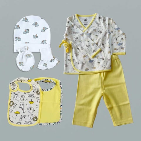 Tiny Lane Jungle Tribe Baby Gift Set | Pack Of 7