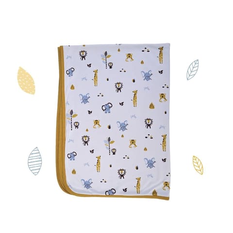 Tiny Lane Newborn Baby Blanket - Jungle Tribe