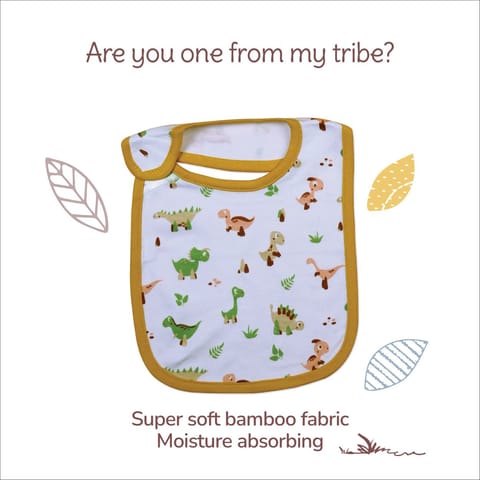 Tiny Lane Adorable & Comfy Fluffy Baby Clothing Set - Jungle Tribe Jhabla, Legging, & Bib