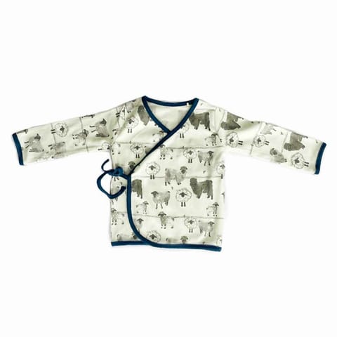 Tiny Lane Adorable and Comfortable Baby Clothing "Lil Sheep Sets" - Sheep Jhabla & Sheep Pant