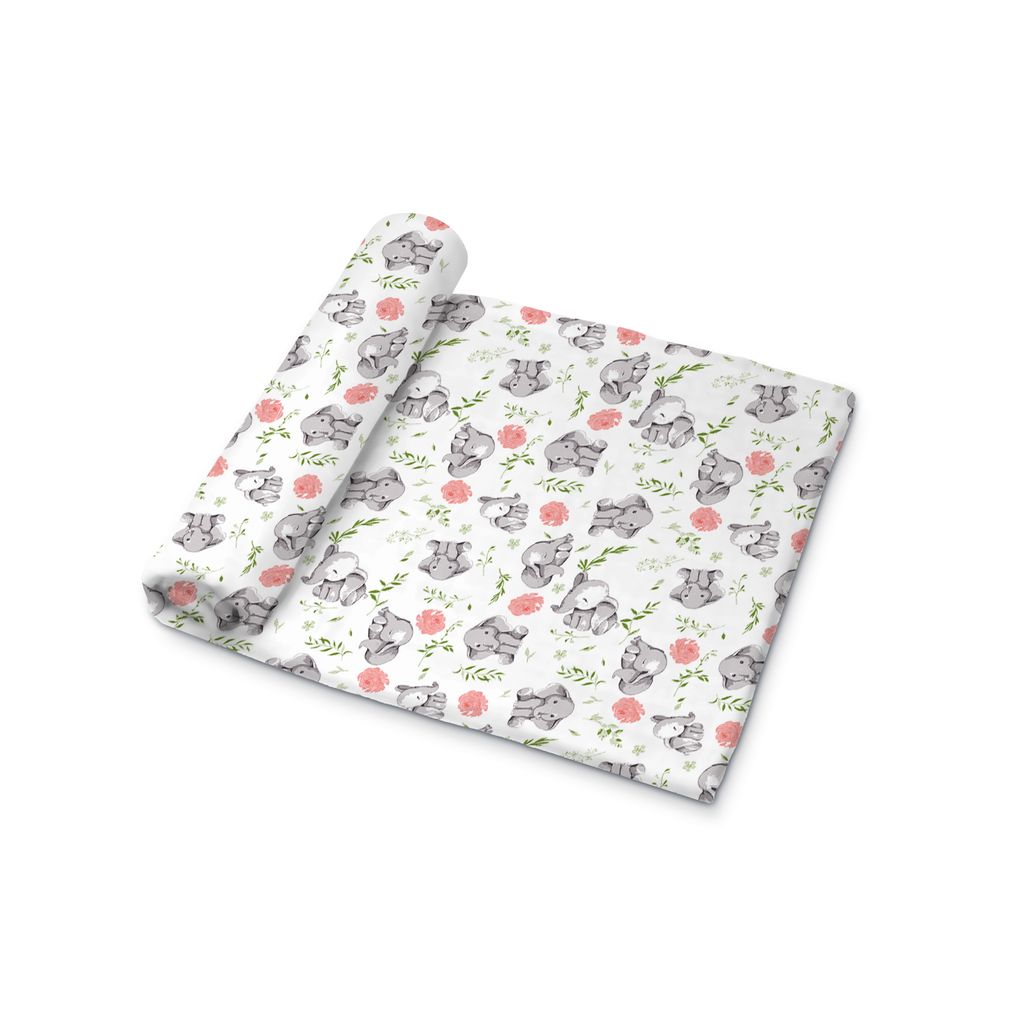 Muslin Swaddle [MS-006] [Smiley Buttons]