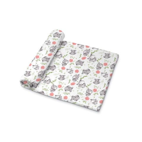 Muslin Swaddle [MS-006] [Smiley Buttons]