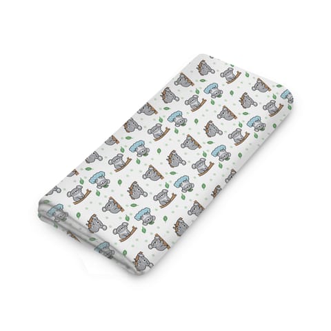 Muslin Swaddle [MS-008] [Smiley Buttons]