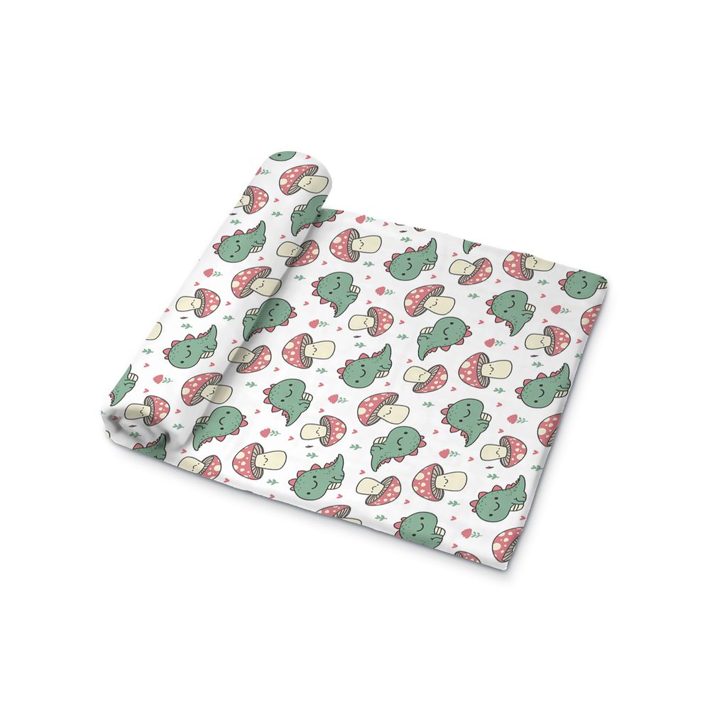 Muslin Swaddle [MS-007] [Smiley Buttons]
