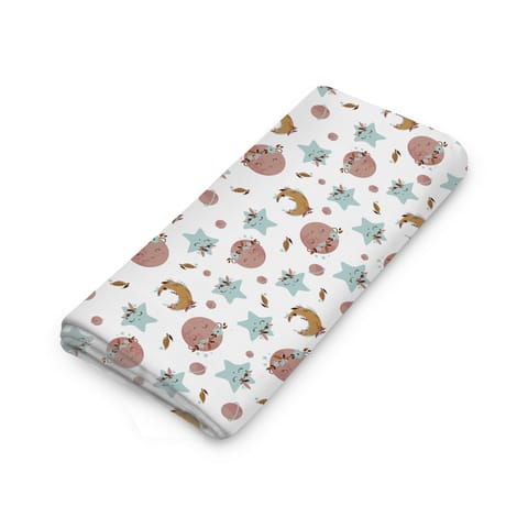Muslin Swaddle [MS-009] [Smiley Buttons]