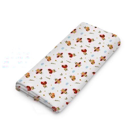 Muslin Swaddle [MS-012] [Smiley Buttons]