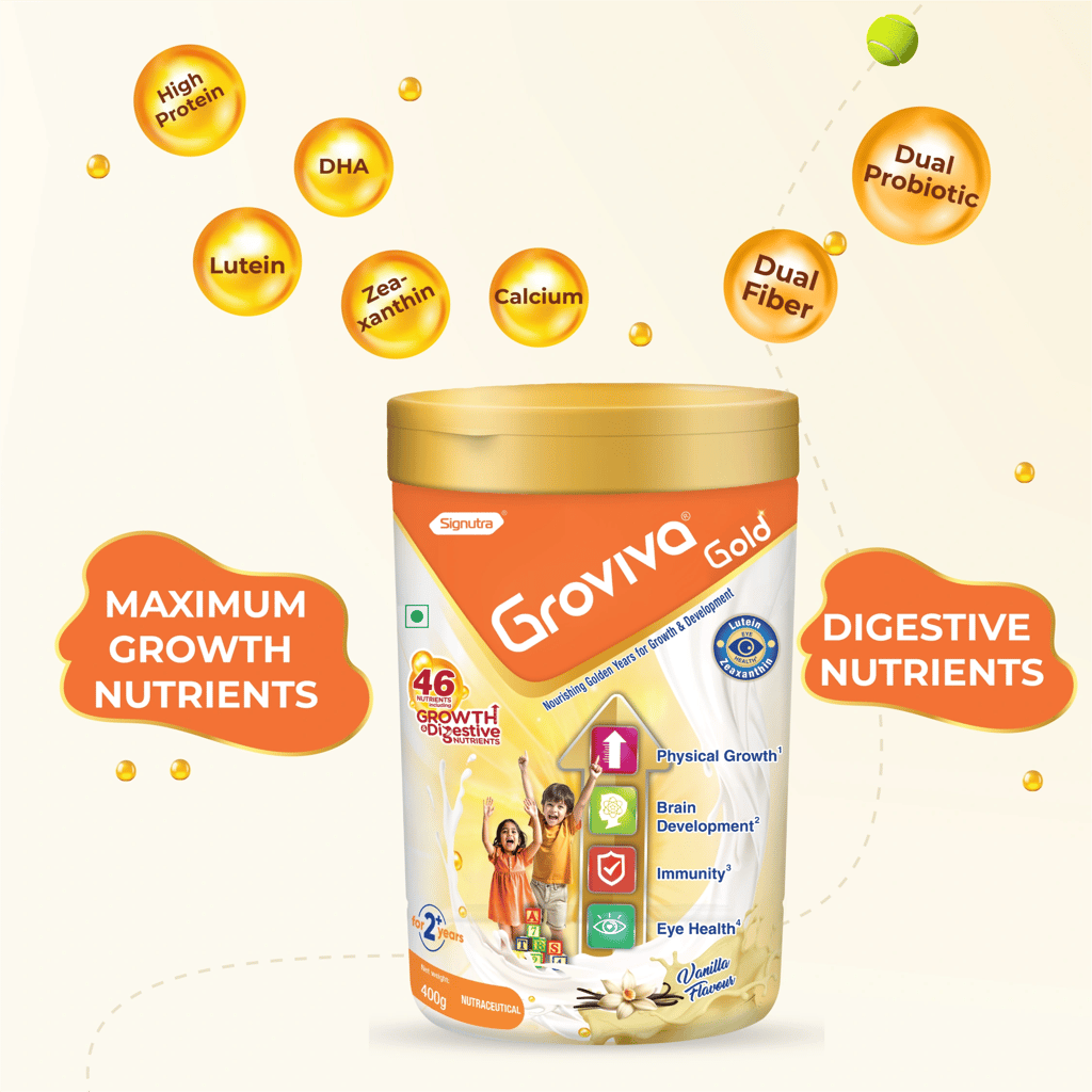 Groviva Powder Vanilla(400gm)