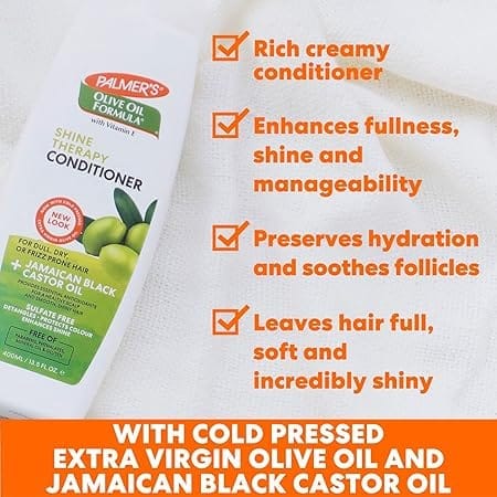 Palmer's Olive Oil Formula Shine Therapy Conditioner 400ml