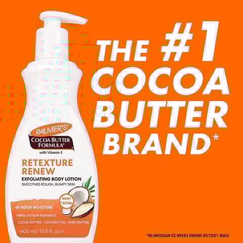 Palmer's Retexture Renew Exfoliating Body Lotion 400ml