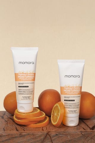 Momora Brightening And Nourishing Moisturiser | Pregnancy Safe Skincare | 100 Gm