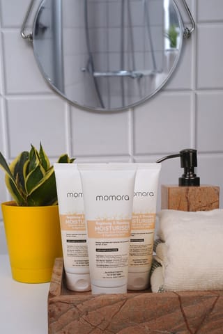 Momora Brightening And Nourishing Moisturiser | Pregnancy Safe Skincare | 100 Gm